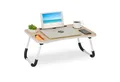 Produktbild: relaxdays Laptoptisch mit Tablet & Getränkehalt