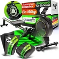 Produktbild: Tretmann Rudergerät für Zuhause Set extra leise Wirbelstrombremse2.0 bis 150KG patentiert ErgoKonzept Rudergerät Magnet Rudermaschine Rudergerä... - Schwarz