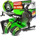 Produktbild: TRETMANN Rudergerät für Zuhause Set – extra leise [Wirbelstrombremse 2.0] | mit ErgoKonzept und Sitzkissen, bis 150 kg Rudergerät Magnet Rudermaschine Rudergeräte Ruder Fitnessgeräte