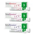 Produktbild: GeloRevoice Halstabletten, 3x20 Stück: Kirsch-Menthol, Cassis-Menthol & Holunderblüte-Mentholfrei - Lindert Halskratzen, Hustenreiz, Heiserkeit