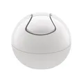 Produktbild: Spirella 10.15138 Kosmetikeimer 1 Liter Abfalleimer Schwingdeckeleimer Tischabfalleimer Bowl Weiß