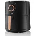 Produktbild: Arzum AR2062-G Airtasty Heißluftfritteuse Air Fryer Herausnehmbarer Korb Schwarz/Kupfer