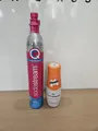 Produktbild: CO2 Zylinder Sodastream Mit Orangenkonzentrat, Mit Rückgabe Des Leeren Zylinders