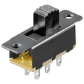 Produktbild: Subminiatur-Schiebeschalter  2x UM 0,5A 23x7,5x15
