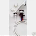 Produktbild: Wasserhahn Mischer k/w v. Keller UT Dusche Brause ausziehbar cremeweiß 300f206-1