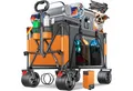 Produktbild: KESSER Bollerwagen GTR9000 Handwagen Outdoor Transportwagen 200L Stauraum 360° Räder (Strandwagen faltbar inklusive Cover, Seitentasche & Getränkehalter), Gartenwagen UV- & Wetterbeständig mit Feststell-Bremsen & breite Räder