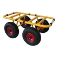 Produktbild: Ravendo Plattenwagen Transportwagen Dolly 4 Rad 300 Kg TD 300-4W Schwerlast Lasten Karre Transportkarre Luftreifen Made in Europe