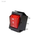 Produktbild: Wippschalter rot, 2-polig, max. 250V/15A Wippenschalter Schalter Umschalter