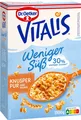Produktbild: Dr. Oetker VITALIS Knusper Pur Müsli weniger süß 1,5 kg