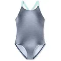 Produktbild: Schiesser Badeanzug Aqua Kids Girl Bade-Anzug Schwimmen bauchweg blau 128