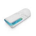 Produktbild: Bestlivings Memory Foam Nackenkissen (Halbrolle / 40x20x10cm) Viscoelastische Kopfkissen - Silver Protect Bezug antimikrobiell abnehmbar - Öko-Tex
