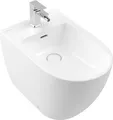 Produktbild: V&B Stand-Bidet Subway 3.0 37x59,5cm, 1 Hahnl., m ÜL, st. wh. C+