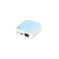 Produktbild: TP-LINK TL-WR802N - Router / Wless N / 300Mbps / Mini Pocket / 1 Eth Port / interne Antenne / USB Port