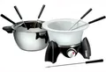 Produktbild: Unold Fondue Set 48615 elektrisch 500W 6 Personen Edelstahl Keramik schwarz