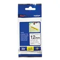 Produktbild: Brother TZe-S131 Authentic Schriftband Extra-stark klebend Schwarzer Druck auf Transparent 12 mm x 8m