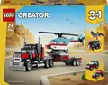 Produktbild: LEGO Tieflader mit Hubschrauber - 31146