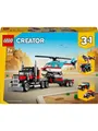 Produktbild: LEGO Creator 31146 Tieflader mit Hubschrauber