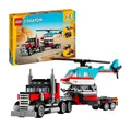 Produktbild: LEGO Bauset Tieflader mit Hubschrauber CREATOR 3 EN 1 31146