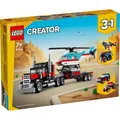 Produktbild: LEGO® Creator 3in1 31146 Tieflader mit Hubschrauber