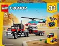 Produktbild: LEGO Creator 31146 Tieflader mit Hubschrauber - 3in1 - Propellerflugzeug NEU&OVP