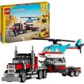 Produktbild: LEGO® Creator 31146 Tieflader mit Hubschrauber