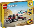 Produktbild: LEGO® Creator Tieflader mit Hubschrauber 270 Teile 31146