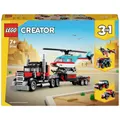 Produktbild: 31146 LEGO® CREATOR Tieflader mit Hubschrauber