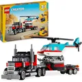 Produktbild: Lego 31146 Tieflader mit Hubschrauber