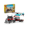 Produktbild: LEGO® Creator 3-in-1 Tieflader mit Hubschrauber 31146