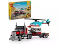 Produktbild: LEGO Creator 3 w 1 Ciężarówka z platformą i helikopterem 31146 LEGO