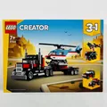 Produktbild: LEGO® Creator 3-in-1 31146 Tieflader mit Hubschrauber