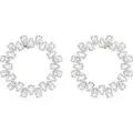 Produktbild: Swarovski Ohrringe Damen Millenia Kreisförmig Weiß Rhodiniert 5608814 - Weiß