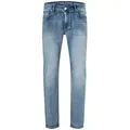 Produktbild: TIMEZONE Slim-fit-Jeans Trendige Jeans im Used-Look mit geradem Bein & Five Pocket Slim EduardoTZ blau 34
