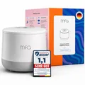 Produktbild: mfa Ultraschallreinigungsgerät für Zahnprothesen, Zahnspangen, Zahnschienen, Retainer, Aligner, Zahnersatz & Aufbissschienen | Ultraschallreiniger für zahnärztliche Geräte | Ultrasonic Dental Cleaner