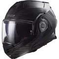 Produktbild: Motorrad LS2 FF901 Advant X Carbon Klapphelm (schwarz Glanz) Gr: L (59)
