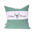 Produktbild: Zirbenkissen Vichy Grün 30 x 30 cm
