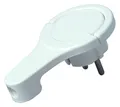 Produktbild: Kopp 172002037 Kunststoff-Schutzkontakt-Winkelstecker, extraflach(8mm), mit Büge