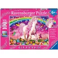 Produktbild: Ravensburger Puzzle 13927 Pferdetraum, 100 XXL-Teile, mit Glitzer, ab 6 Jahre