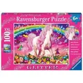 Produktbild: Ravensburger Pferdetraum, XXL Glitter Puzzle
