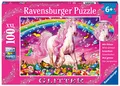 Produktbild: Ravensburger Kinderpuzzle - 13927 Pferdetraum - Pferde-Puzzle für Kinder ab 6 Jahren, mit 100 Teilen im XXL-Format, mit Glitzer