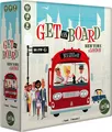 Produktbild: IELLO, Get on Board New York & London, Strategiespiel, Innovatives Flip and Write-Spiel, Spannendes Bus-Routenplanen für Familien, Für 2–5 Spieler ab 8 Jahren