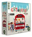 Produktbild: IELLO, Get on Board New York & London, Strategiespiel, Innovatives Flip and Write-Spiel, Spannendes Bus-Routenplanen für Familien, Für 2–5 Spieler ab 8 Jahren
