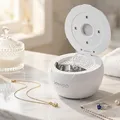 Produktbild: Profi Ultraschallreiniger 25 Watt, Hygienisch & Gründlich: Zahnspangenreiniger, Make-up-Pinselreiniger, Schmuckreiniger, u.v.m. – Klein & Effektiv