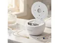 Produktbild: shop'n smile ideoon Ultraschallreiniger 25W Ultraschall Reinigungsgerät Zahnspangen Schmuck 4 UVA/UVC-Lichtern, 5 kHz Ultraschall & UV-Licht mit 4 Reinigungsmodi