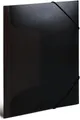 Produktbild: HERMA Fächermappe Sammelmappe A4 PP transluzent schwarz (3 Stück)