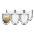 Produktbild: Kult doppelwandige Cappuccino Gläser Set 6-teilig doppelwandige Gläser 250ml ...