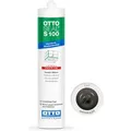 Produktbild: Otto-Chemie Silikon OTTOSEAL S100, anthrazit, Sanitär, Innen- und Außenbereich, 300ml