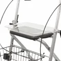Produktbild: Drive Medical Rollator Tablett transparent, einfach zu reinigen, zur Montage auf Sitzbrett, 5kg Tragkraft