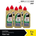 Produktbild: Castrol MTX Full Synthetic 75W-140 GL-5 Motorrad Getriebeöl 5x1 Liter = 5 Liter