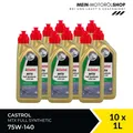 Produktbild: Castrol MTX Full Synthetic 75W-140 GL-5 Motorradgetriebeöl 10x1 Liter = 10 Liter